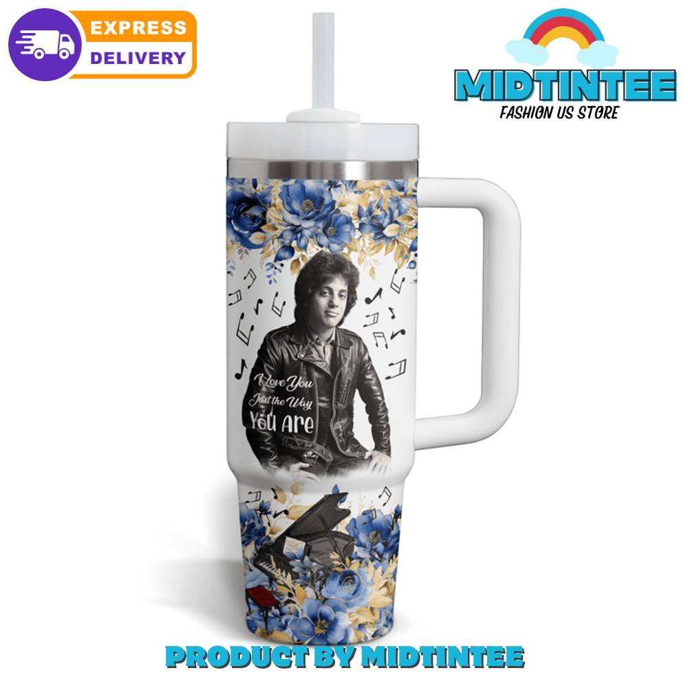 Billy Joel Just A Girl Who Loves Gift for her,him, Birthday Xmas Halloween Gift 30oz or 40oz Tumbler LN