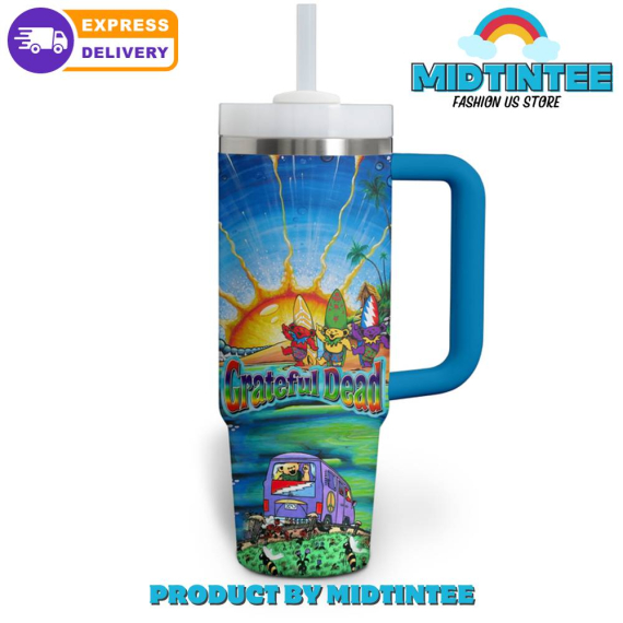 Grateful Dead 2024 Colorful Gift for her,him, Birthday Xmas Halloween Gift 30oz or 40oz Tumbler LN