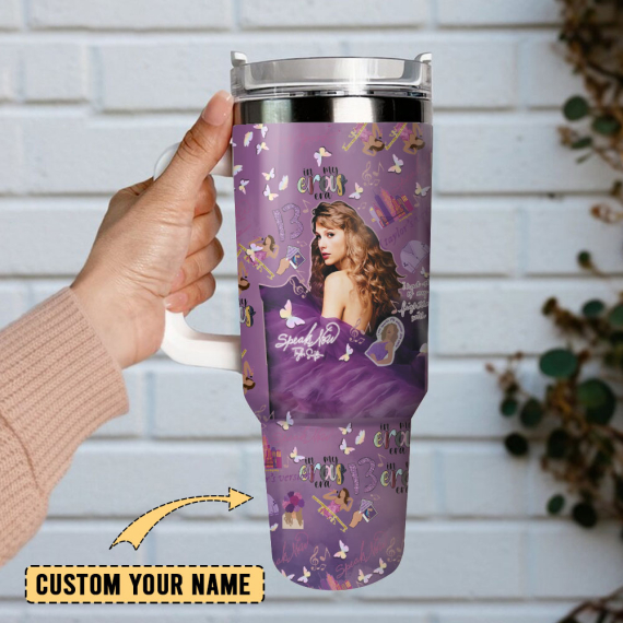 Taylor Swift Eras Tour 13 Custom  Quencher 30oz or 40oz Stainless Steel Tumbler With Handle,  Best gifts for Friend Family NVA