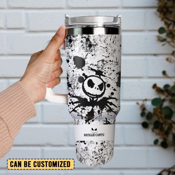 The Nightmare Before Christmas Cartoon Custom Quencher 30oz Or 40oz Stainless Steel Tumbler With Handle HG