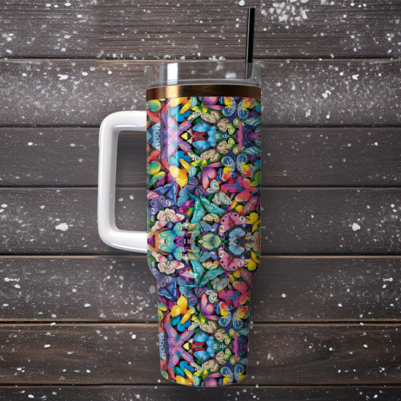 Karol G Music Custom  Quencher 30oz or 40oz Stainless Steel Tumbler With Handle,  Best gifts for Friend Family NVA