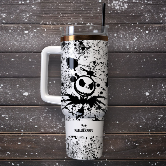 The Nightmare Before Christmas Cartoon Custom Quencher 30oz Or 40oz Stainless Steel Tumbler With Handle HG