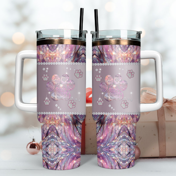 Artwork Custom Quencher 30oz Or 40oz Stainless Steel Tumbler With Handle HG
