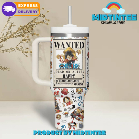 One Piece Wanted Customized Gift for her, him, Birthday Xmas Halloween Gift 30oz or 40oz Tumbler LN