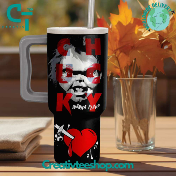 The Chucky Friends Till The End Gift for Her, Him on Birthday Xmas 30oz or 40oz Tumbler LN