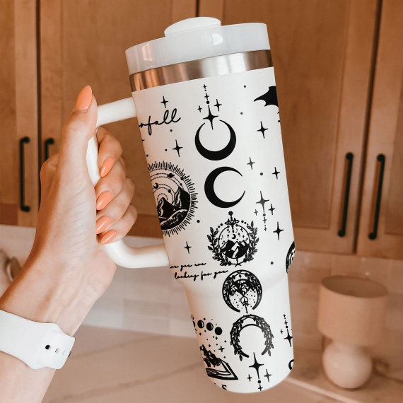Velaris Starlight City  30oz 40oz Tumbler HG, SJM Fantasy Perfect Book lover Gift for the Fantasy Bookful & book loving person Book Lovers Books Cup