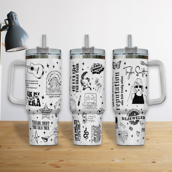 Swiftie The Eras 30oz or 40oz Tumbler, Swiftie Music Tumbler Gift For Fan Swifties HG