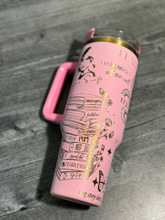 Swiftie The Eras Tour Taylor swift 30oz or 40oz Engraved Tumbler HG Gift For Fan Swifties
