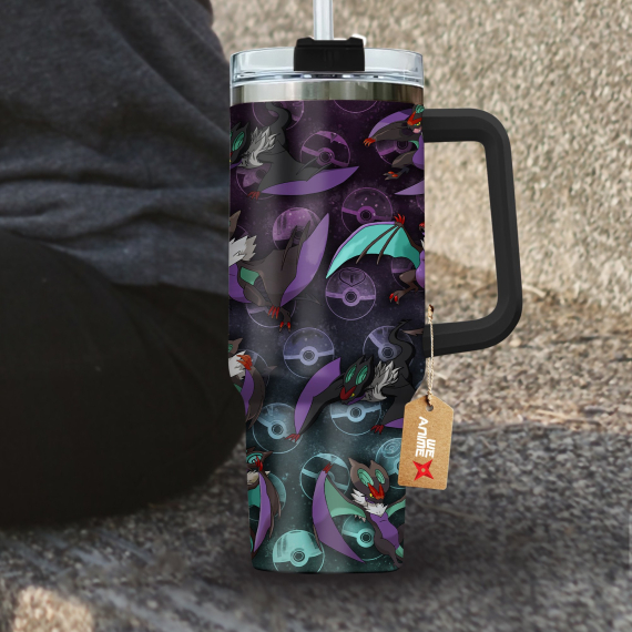 Noivern Pokemon Anime Custom Quencher 30oz Or 40oz Stainless Steel Tumbler With Handle HG