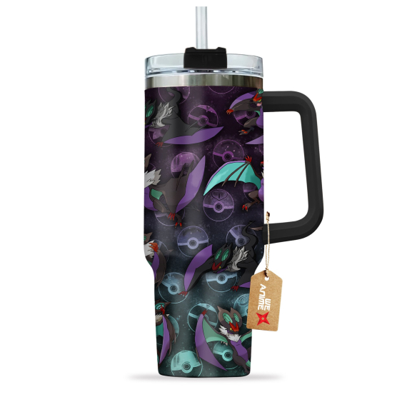 Noivern Pokemon Anime Custom Quencher 30oz Or 40oz Stainless Steel Tumbler With Handle HG