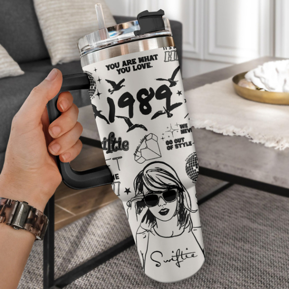 Taylor Swift Music Custom Quencher 30oz or 40oz Stainless Steel Tumbler HG With Handle