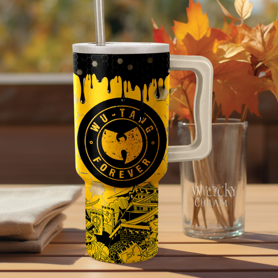 Wu-Tang Clan?Music Custom Stanley Quencher 40oz Stainless Steel Tumbler HG With Handle