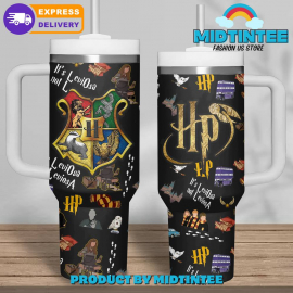 Wizard World Funny Leviosa 30oz or 40oz Tumbler with Handle HFN