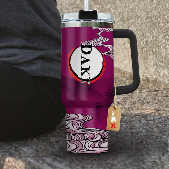 Daki Kimestu no Yaiba Demon Slayer  Anime Custom Quencher 30oz or 40oz Stainless Steel Tumbler With Handle HG