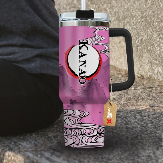 Kanao Tsuyuri Kimestu no Yaiba Demon Slayer  Anime Custom Quencher 30oz or 40oz Stainless Steel Tumbler With Handle HG