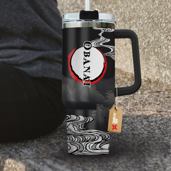 Obanai Iguro Kimestu no Yaiba Demon Slayer  Anime Custom Quencher 30oz or 40oz Stainless Steel Tumbler With Handle HG